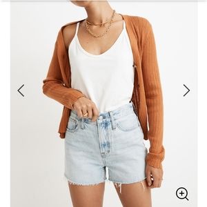 NWT Madewell Perfect Jean Short